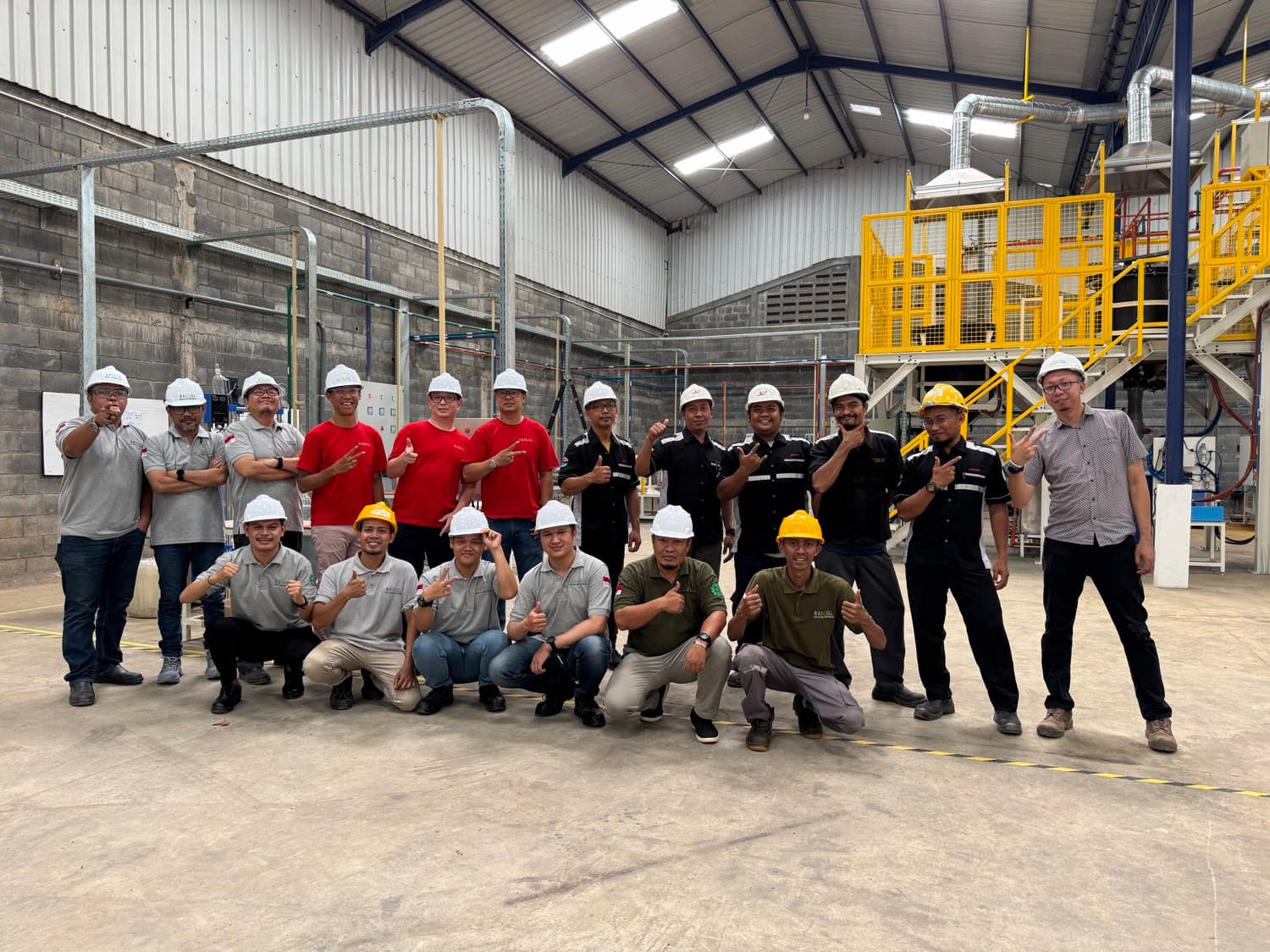 BANIQL's pre-pilot facility and team in Indonesia